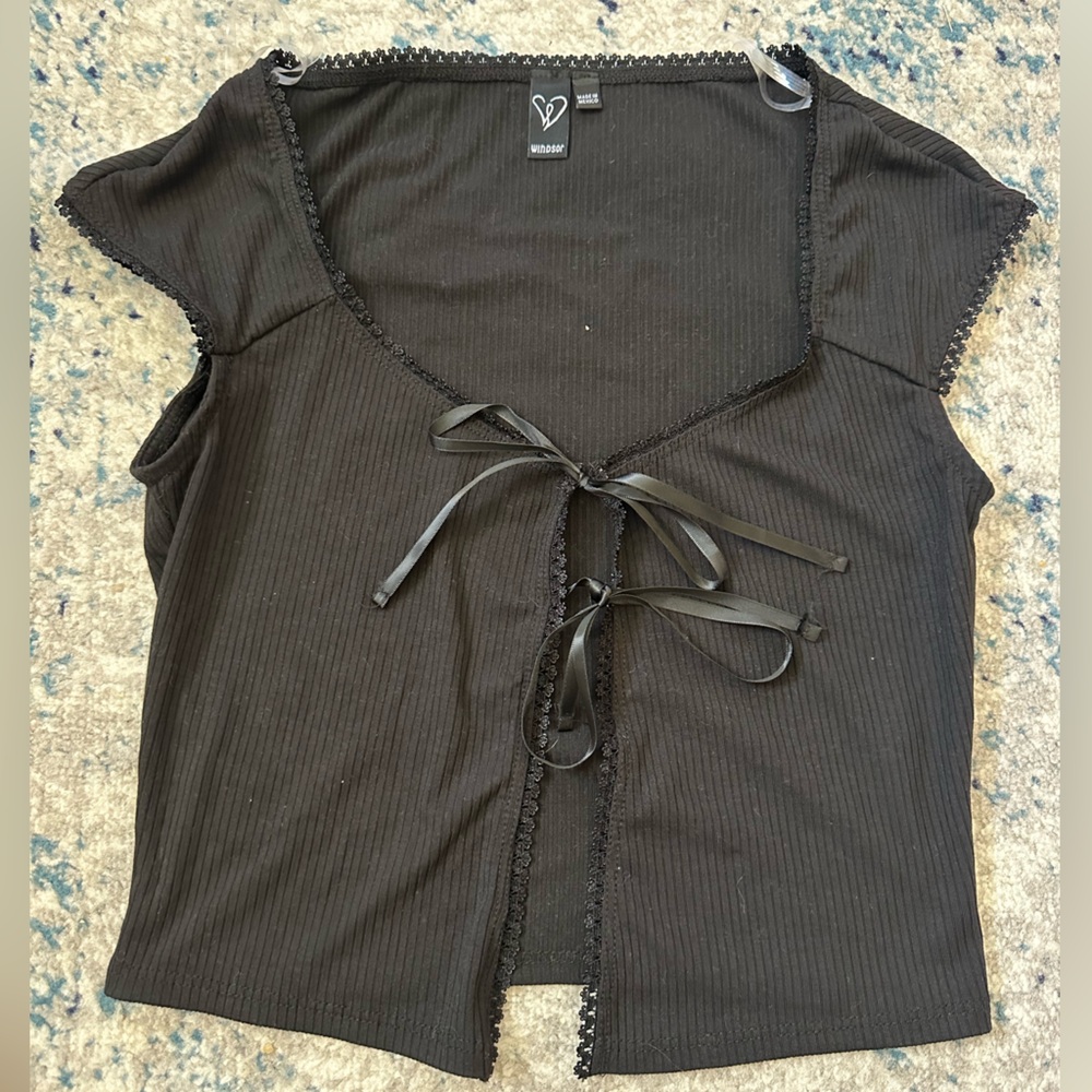 Windsor Front Tie Top